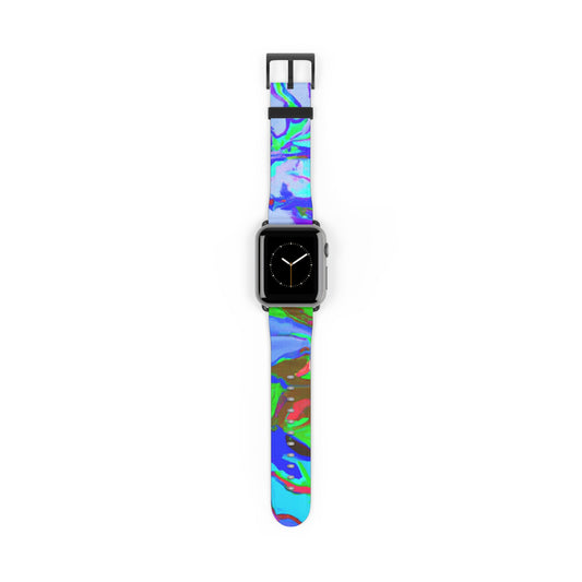 'Momentous Nature: An Abstract Reflection on the Beauty of Nature' - The Alien Watch Band for Apple Watch
