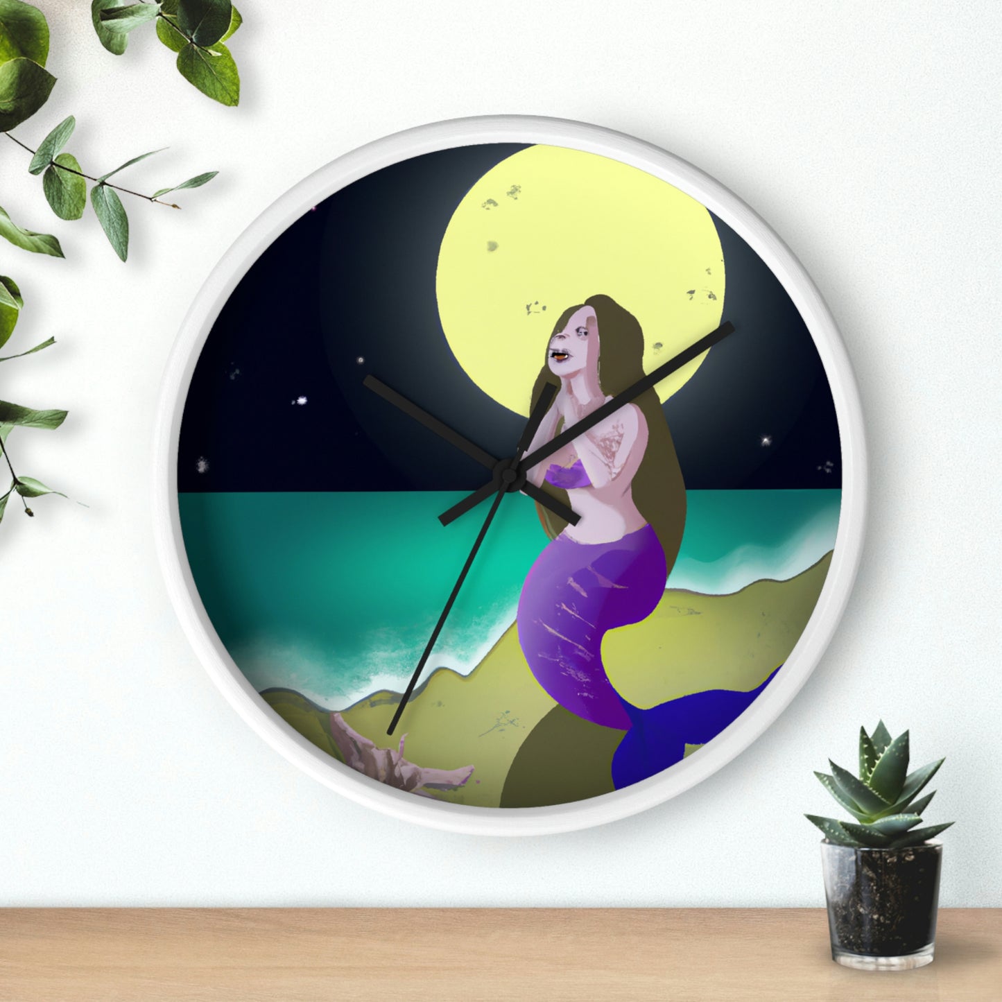 "The Mermaid's Lament" - The Alien Wall Clock