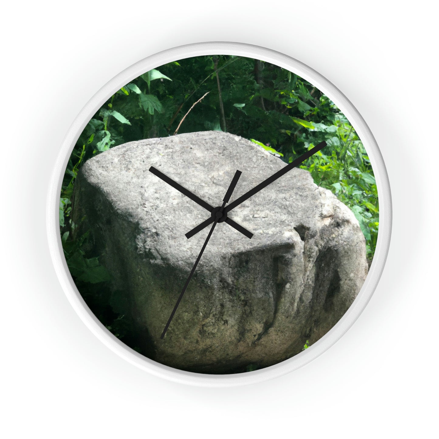 "The Whispering Stone" - The Alien Wall Clock