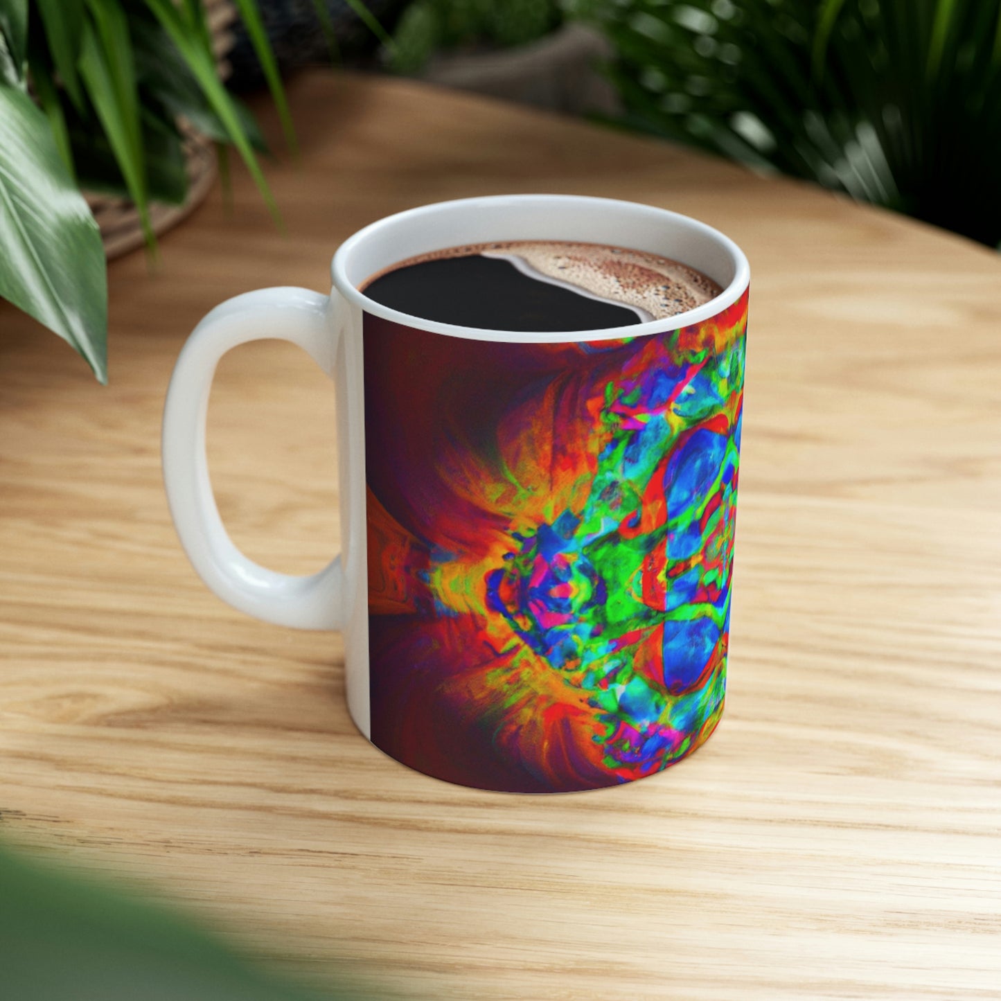 "Infinite Kaleidoscope" - The Alien Ceramic Mug 11 oz