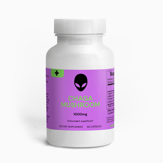 Chaga Mushroom 1000 mg The Alien Vitamins & Supplements