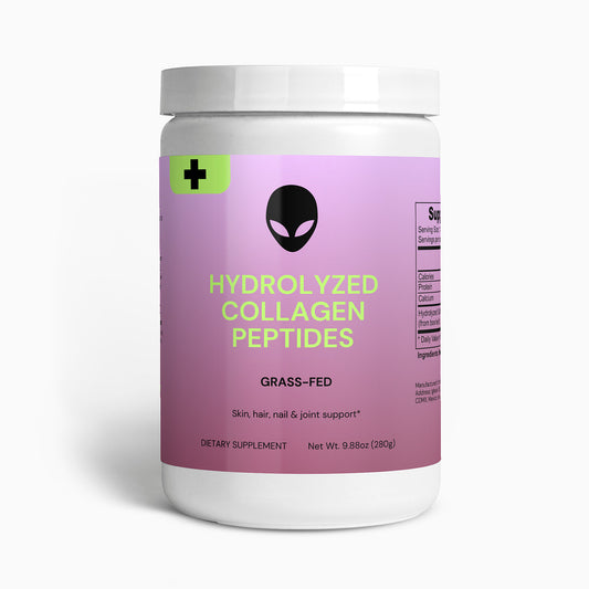 Grass-Fed Hydrolyzed Collagen Peptides 9.88oz The Alien Vitamins & Supplements