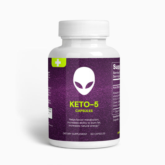 Keto-5 60 capsules The Alien Vitamins & Supplements