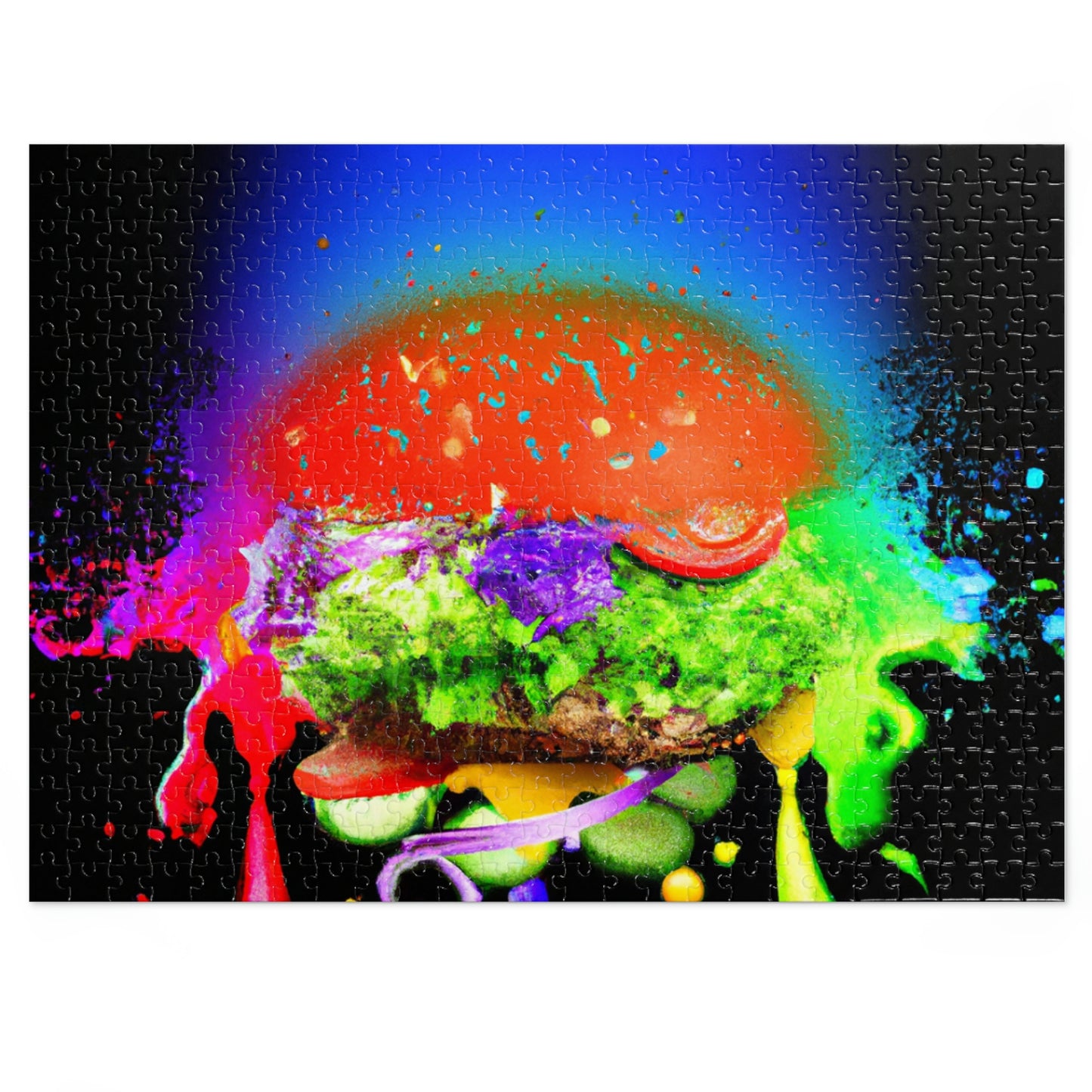"Burger Rainbow" - The Alien Jigsaw Puzzle