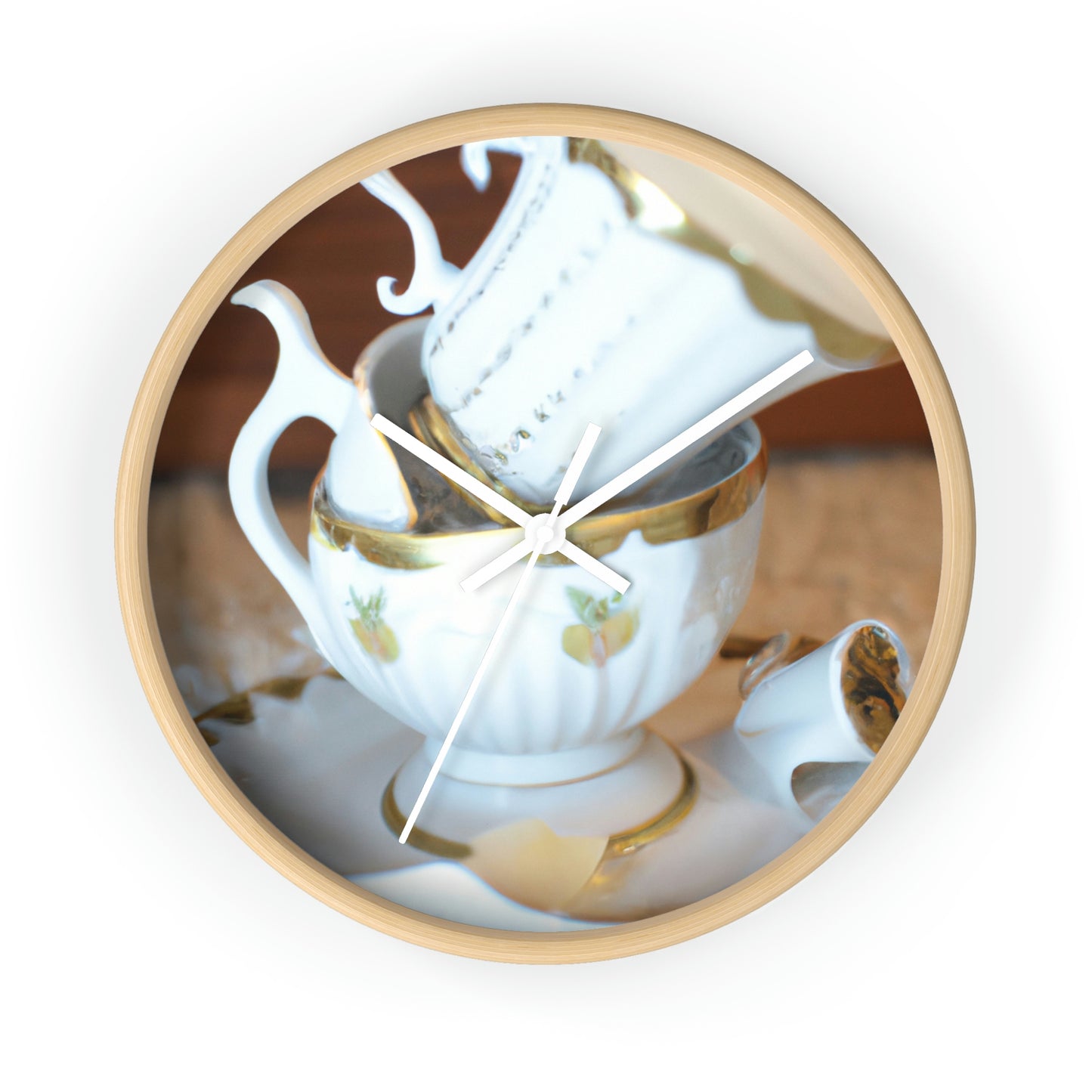 "A Cup of Comfort" - The Alien Wall Clock