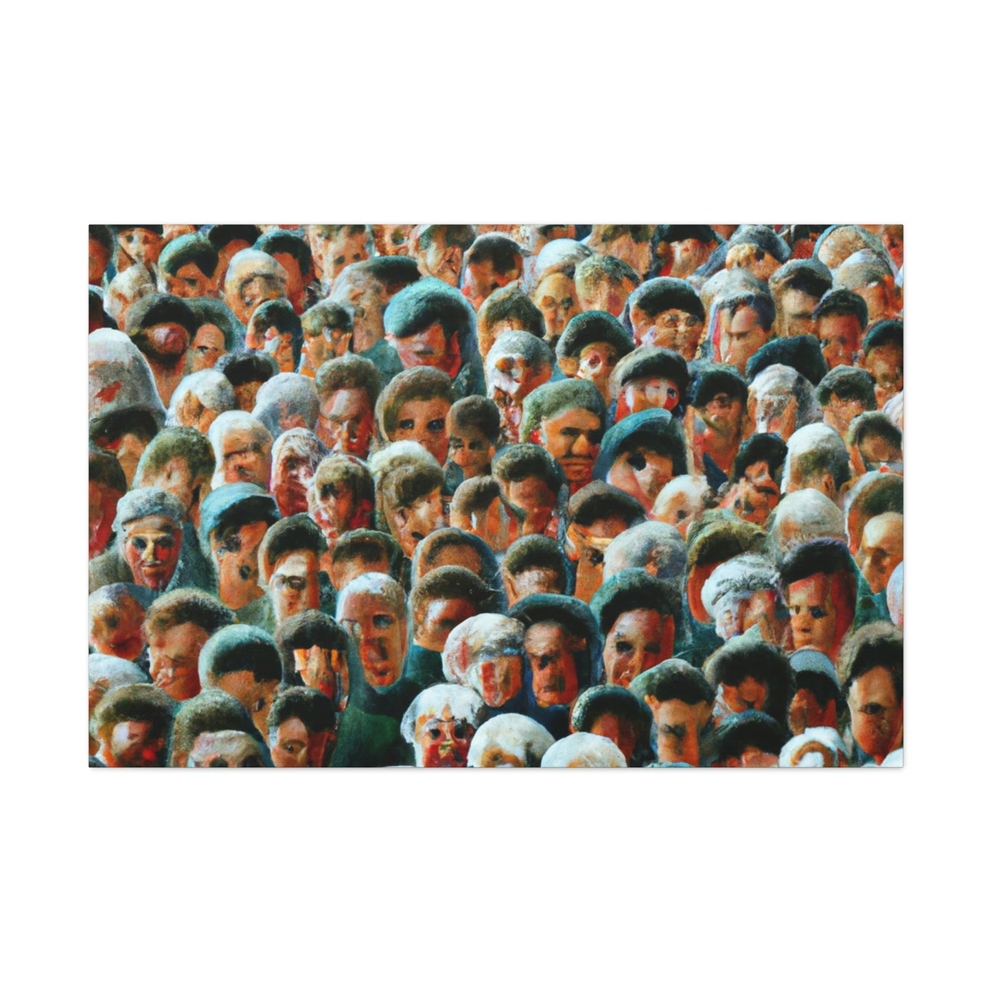 "The Crowd's Energy" - Canvas