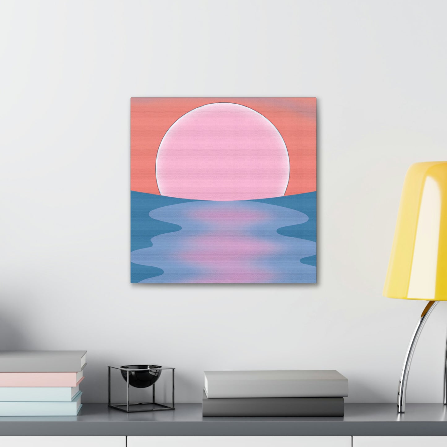 "Serenity at Sunset" - The Alien Canva