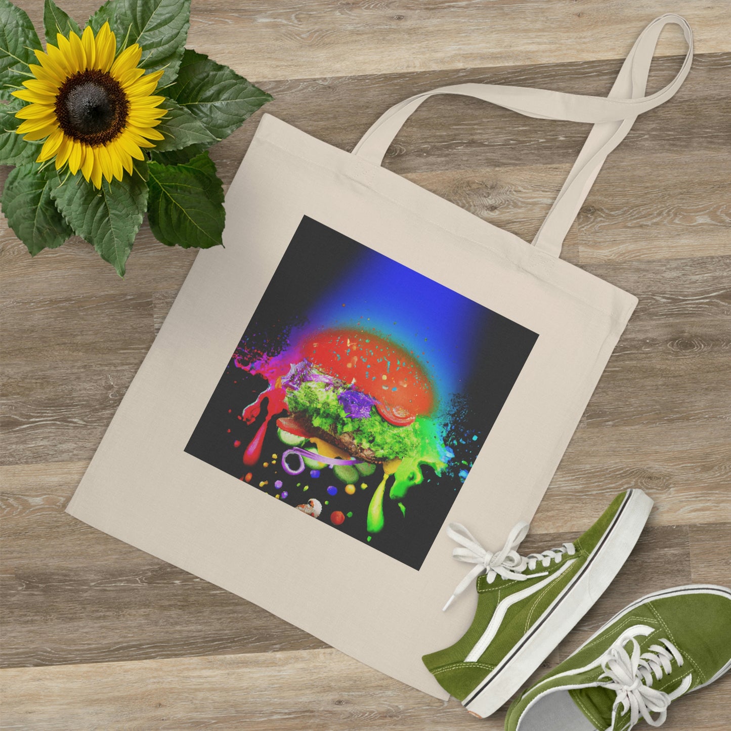 "Burger Rainbow" - The Alien Tote Bag