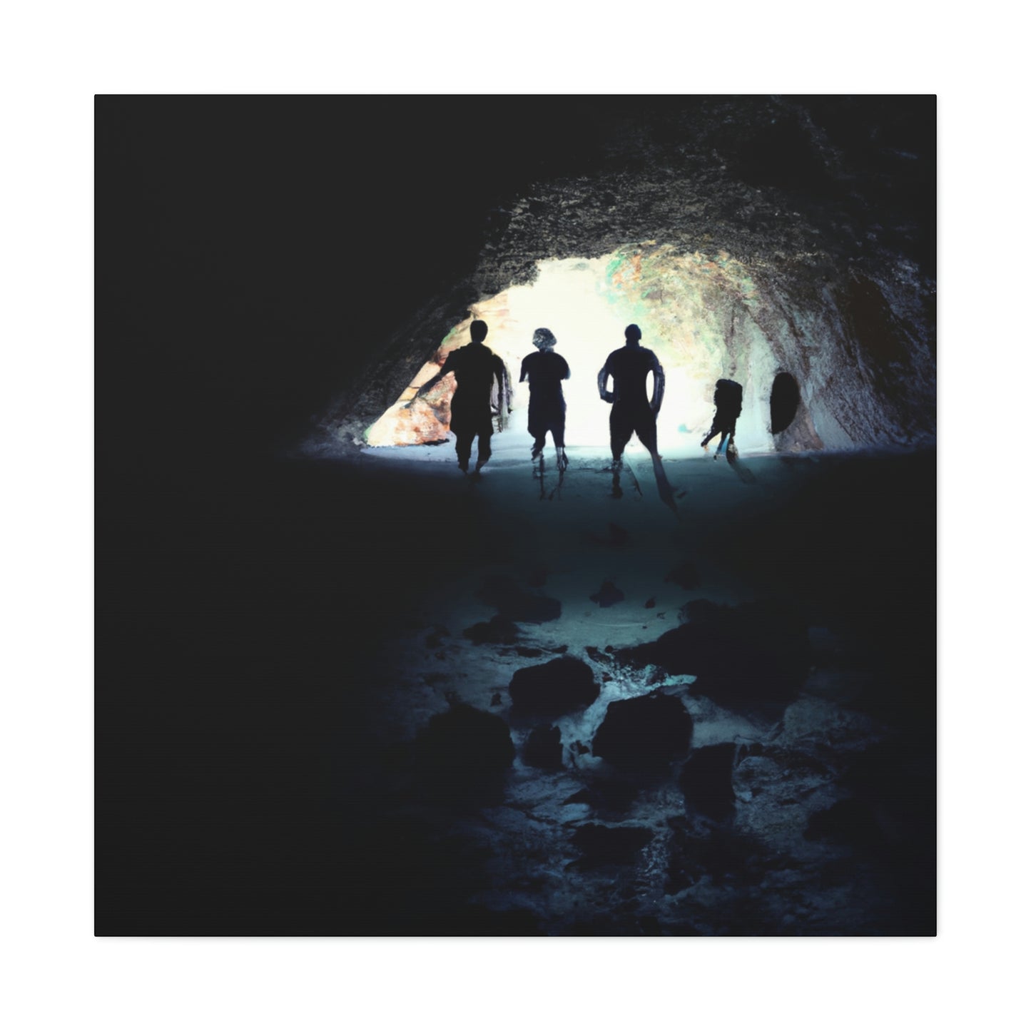 "The Cave of Perilous Shadows" - The Alien Canva