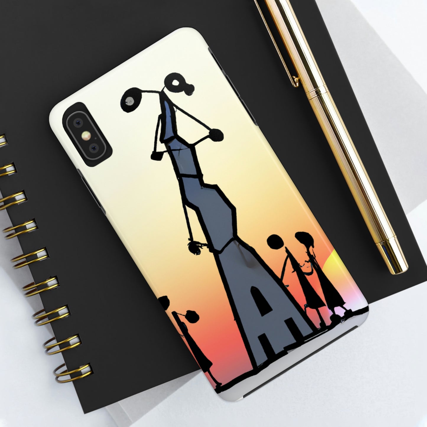 "Forgotten in the Sunset" - The Alien Tough Phone Cases