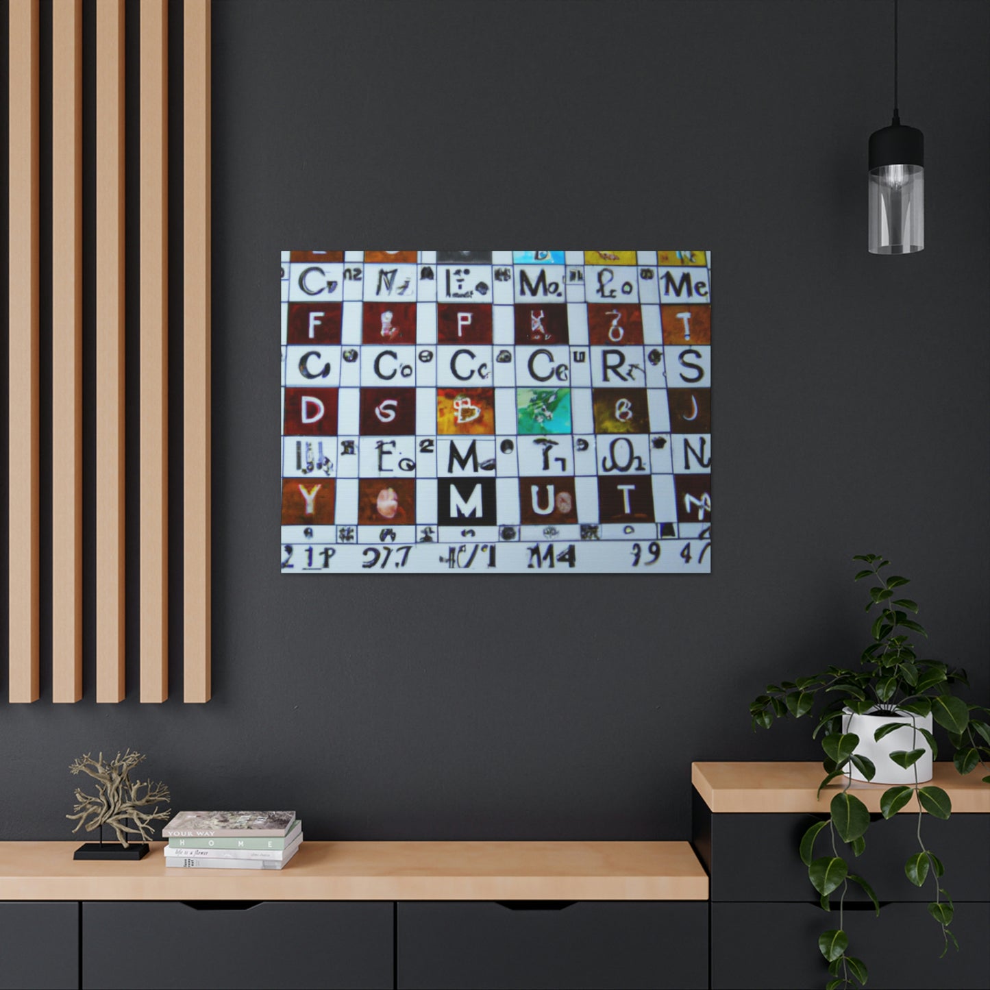 "The Periodic Table Palette" - The Alien Canva.
