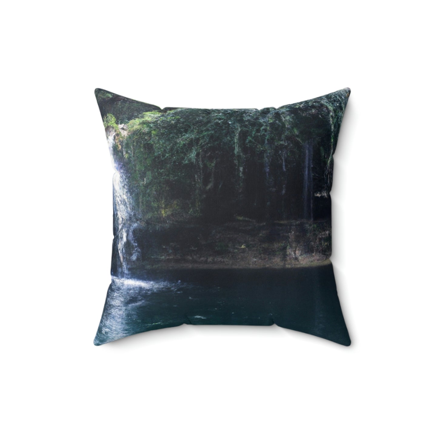 "The Oasis of Redemption" - The Alien Square Pillow