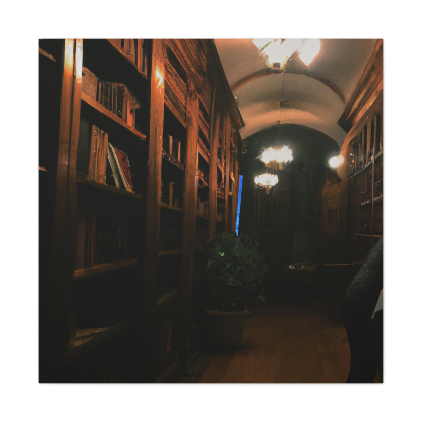 Exploring the Ancient Archives: A Journey to a Mysterious Library - The Alien Canva