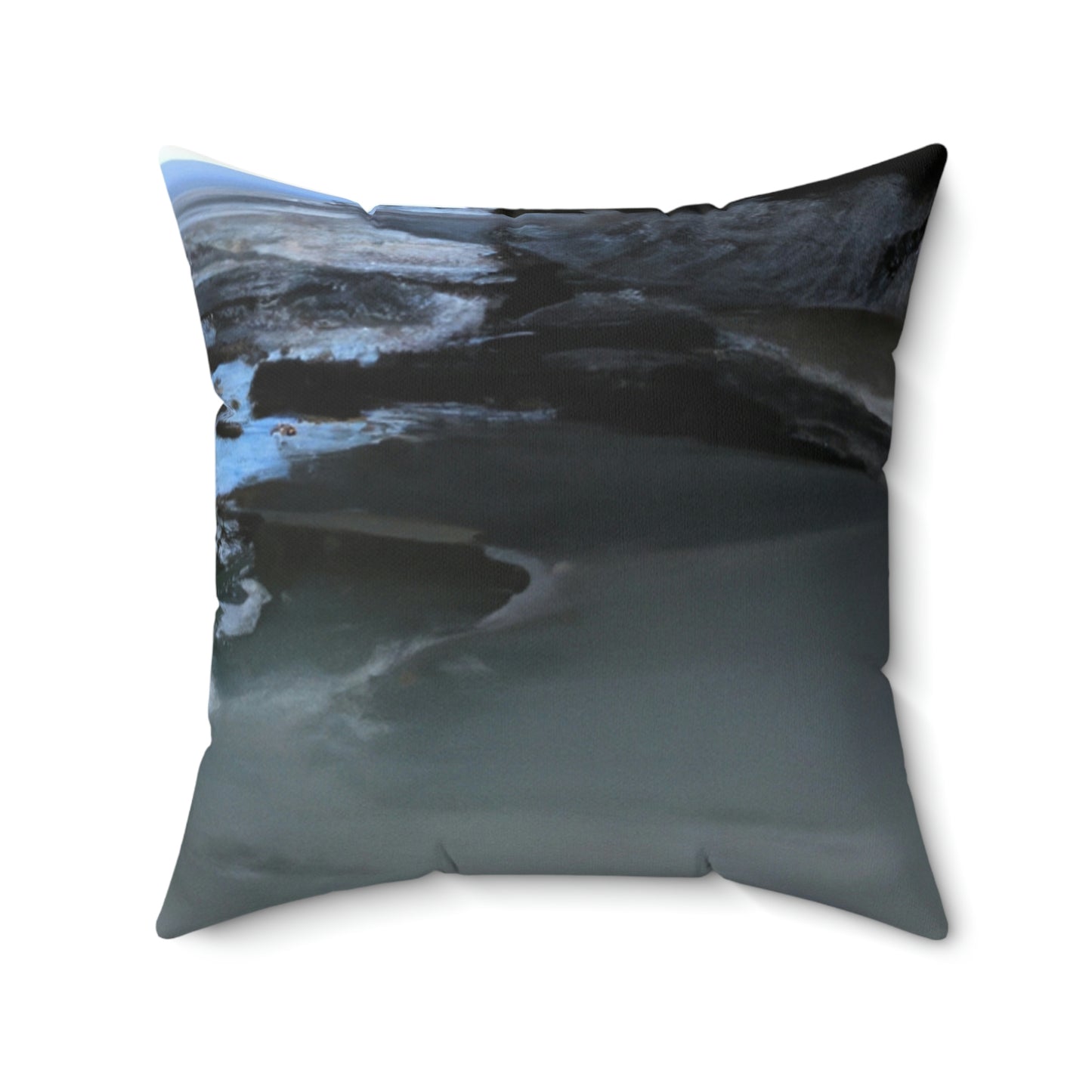 "The Frozen Depths of History" - The Alien Square Pillow