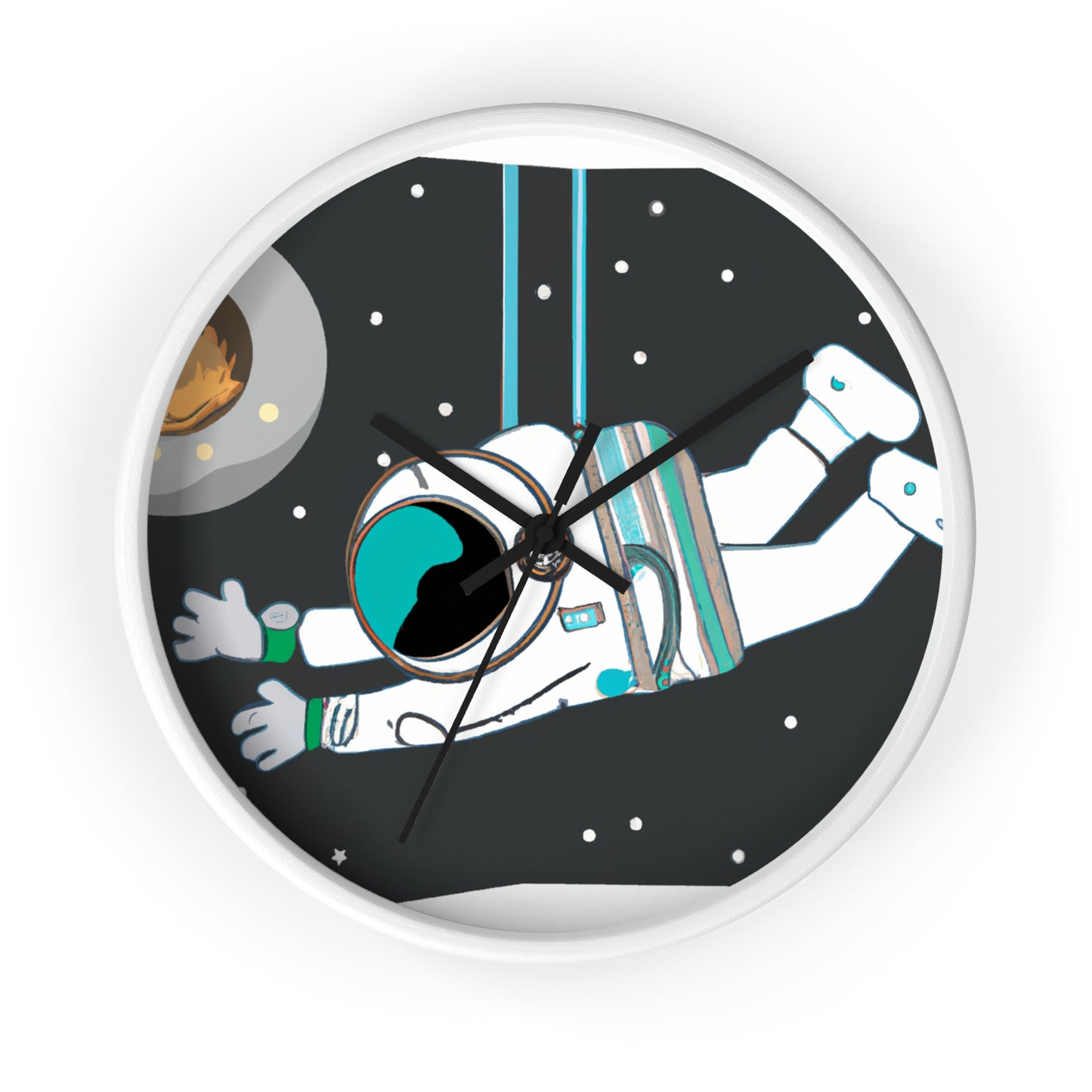 "Mission: Comet Rescue" - The Alien Wall Clock