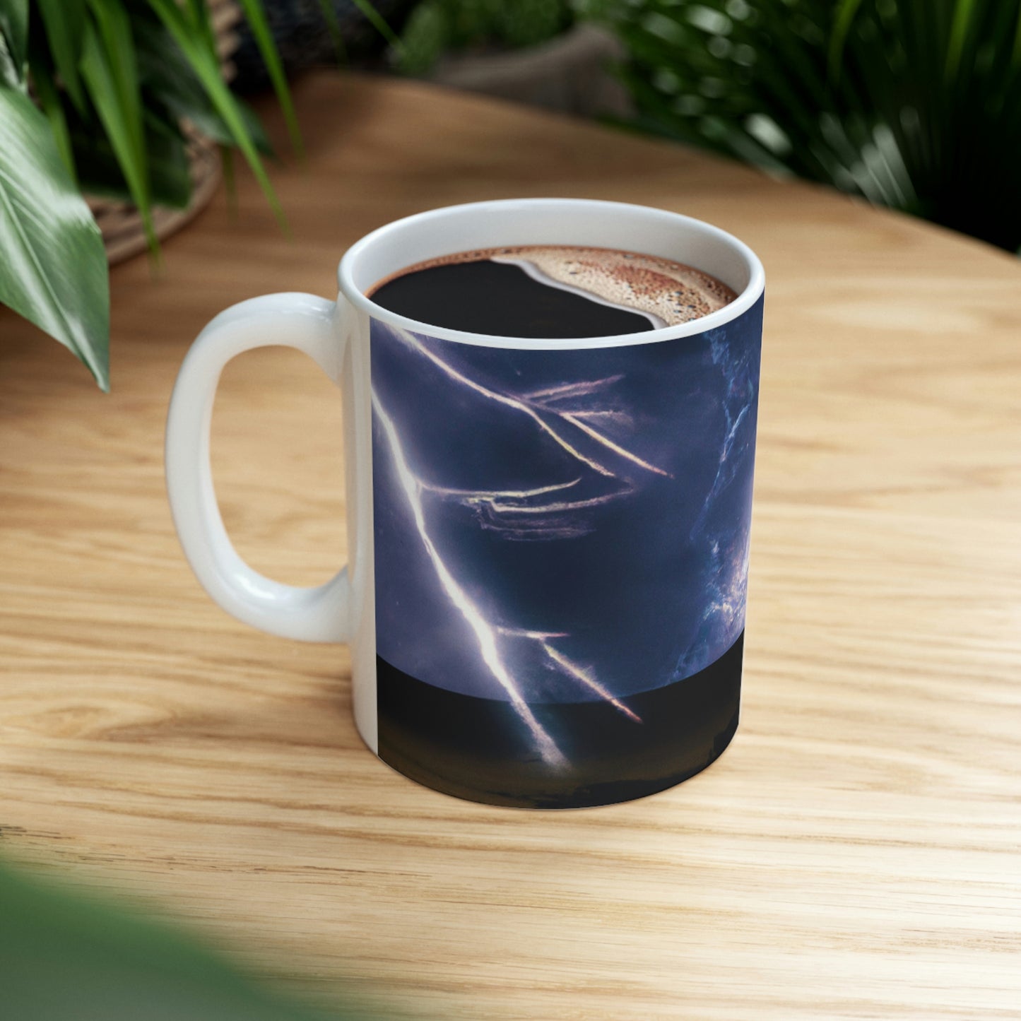 "The Storm Of An Unknown World" - The Alien Ceramic Mug 11 oz