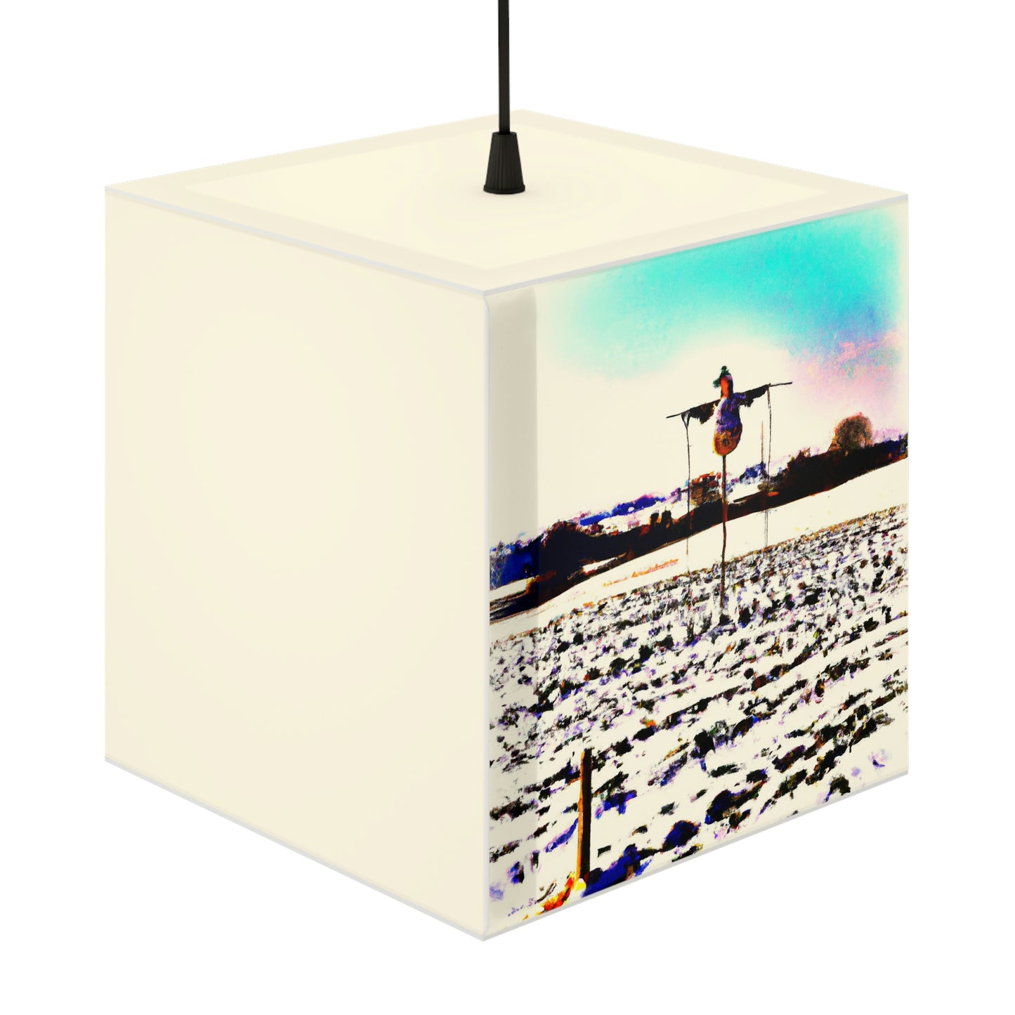 "A Winter Vigilance" - The Alien Light Cube Lamp