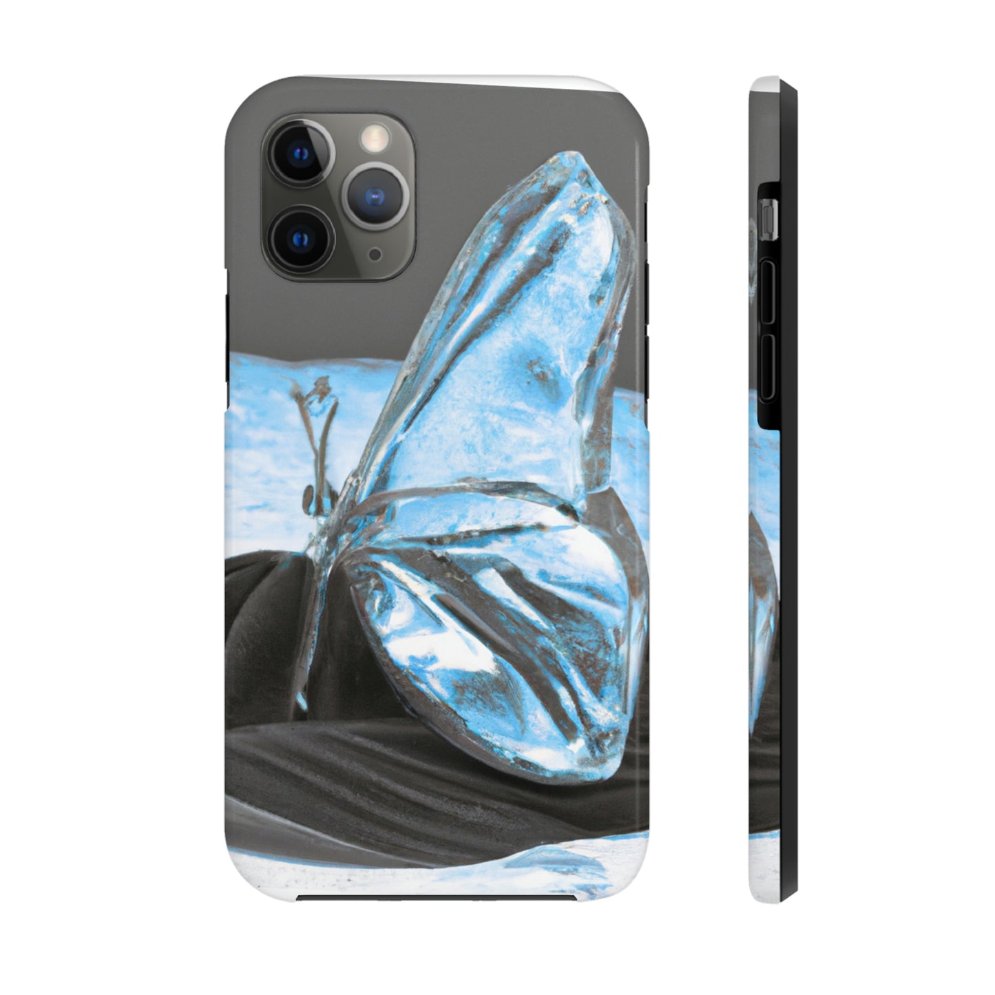 "Wishing for the Sky: A Crystal Butterfly's Dream" - The Alien Tough Phone Cases