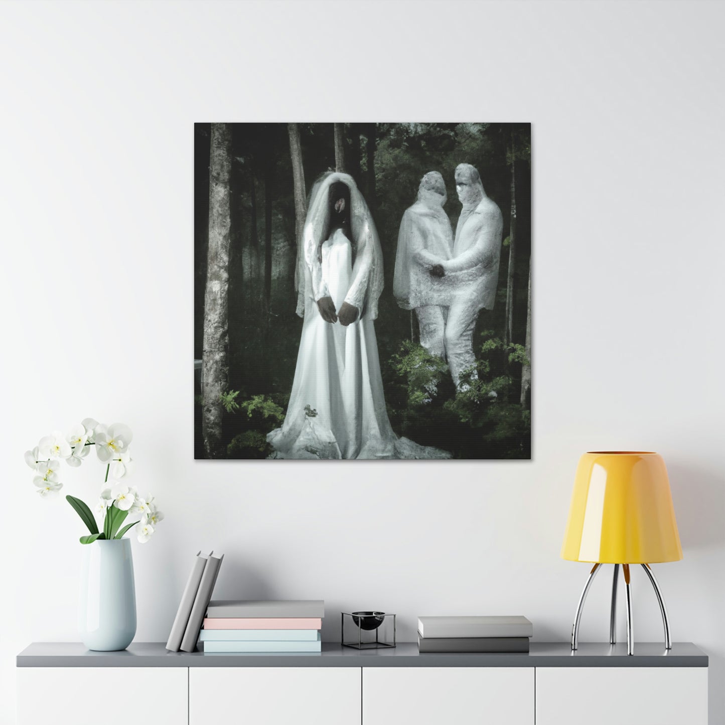 "The Haunted Forest Wedding" - The Alien Canva