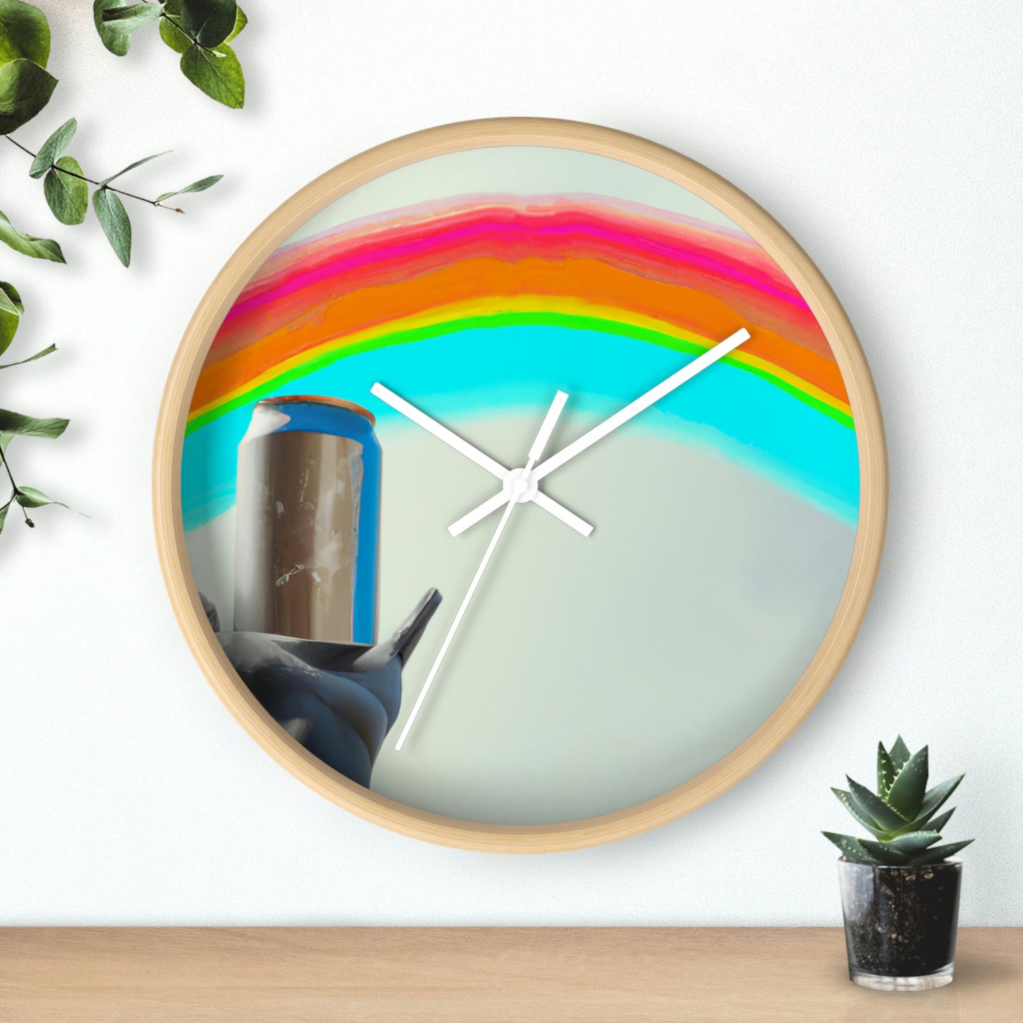 "A Toast To Possibility" - The Alien Wall Clock