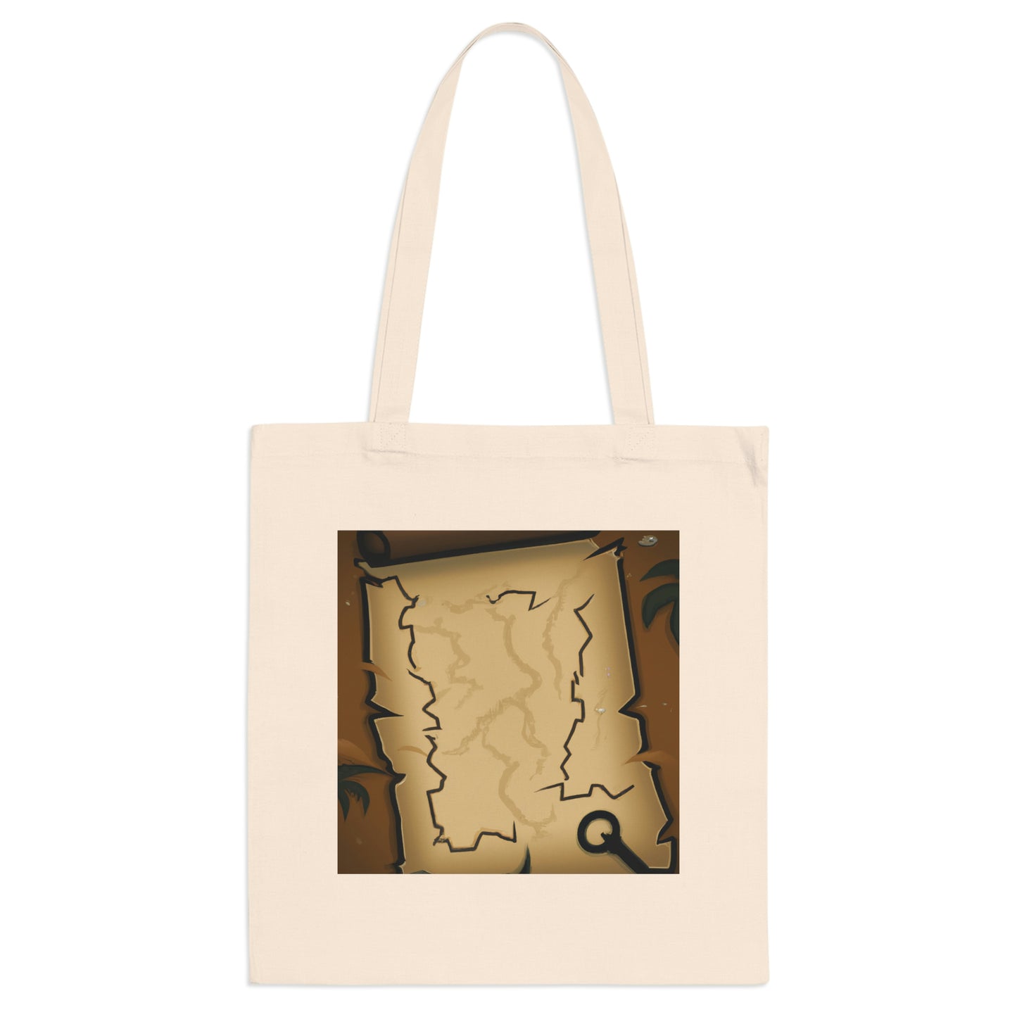 "The Mysterious Map of Buried Treasures" - The Alien Tote Bag
