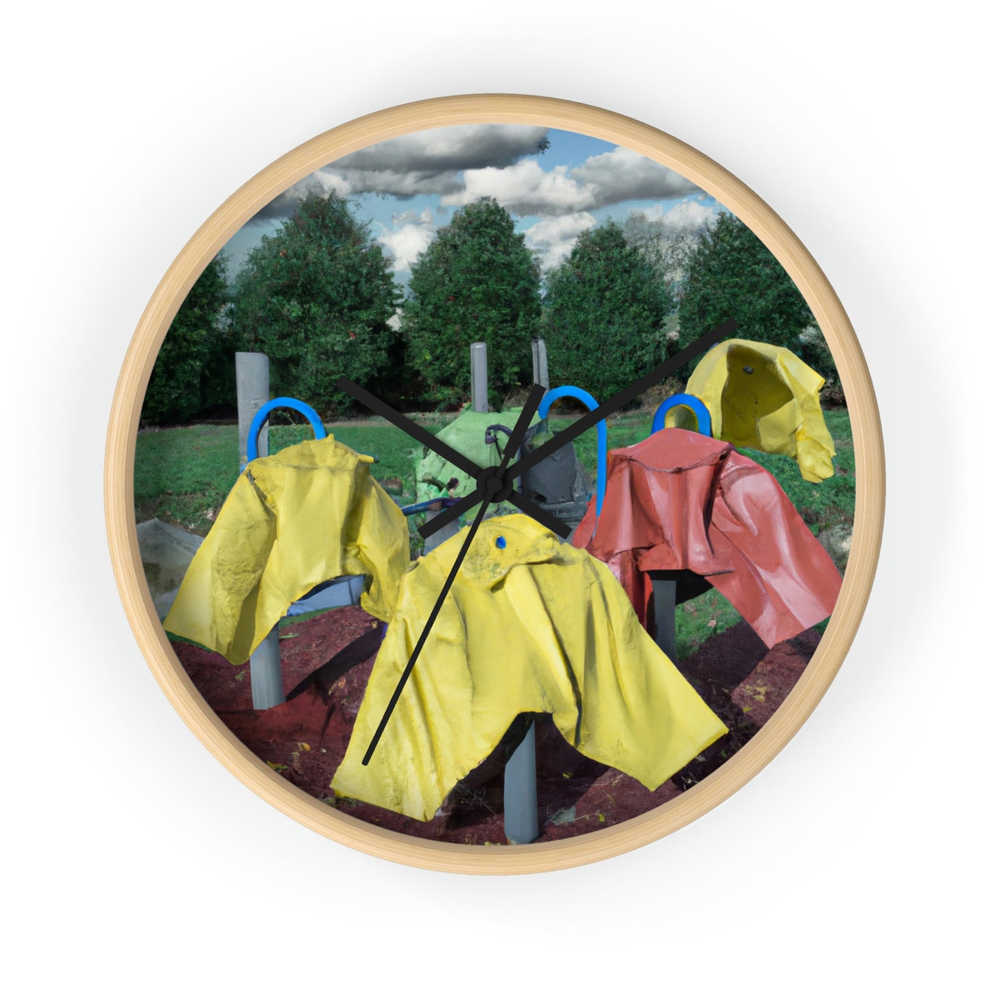 Empty Playground Blues: The Tale Of The Lost Rain Coats - The Alien Wall Clock