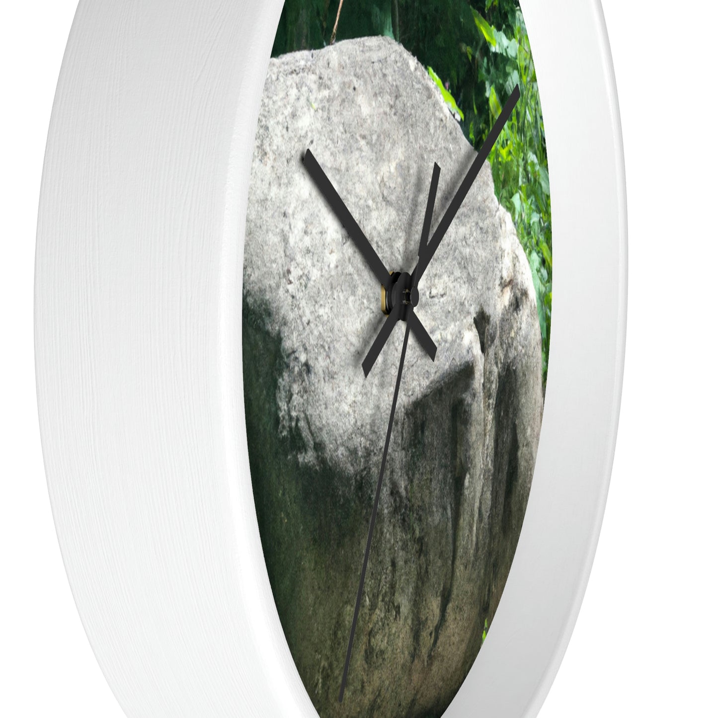 "The Whispering Stone" - The Alien Wall Clock