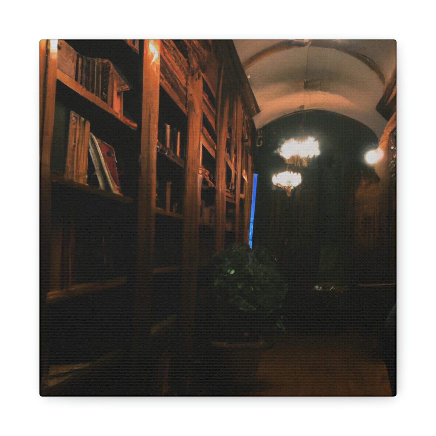 Exploring the Ancient Archives: A Journey to a Mysterious Library - The Alien Canva