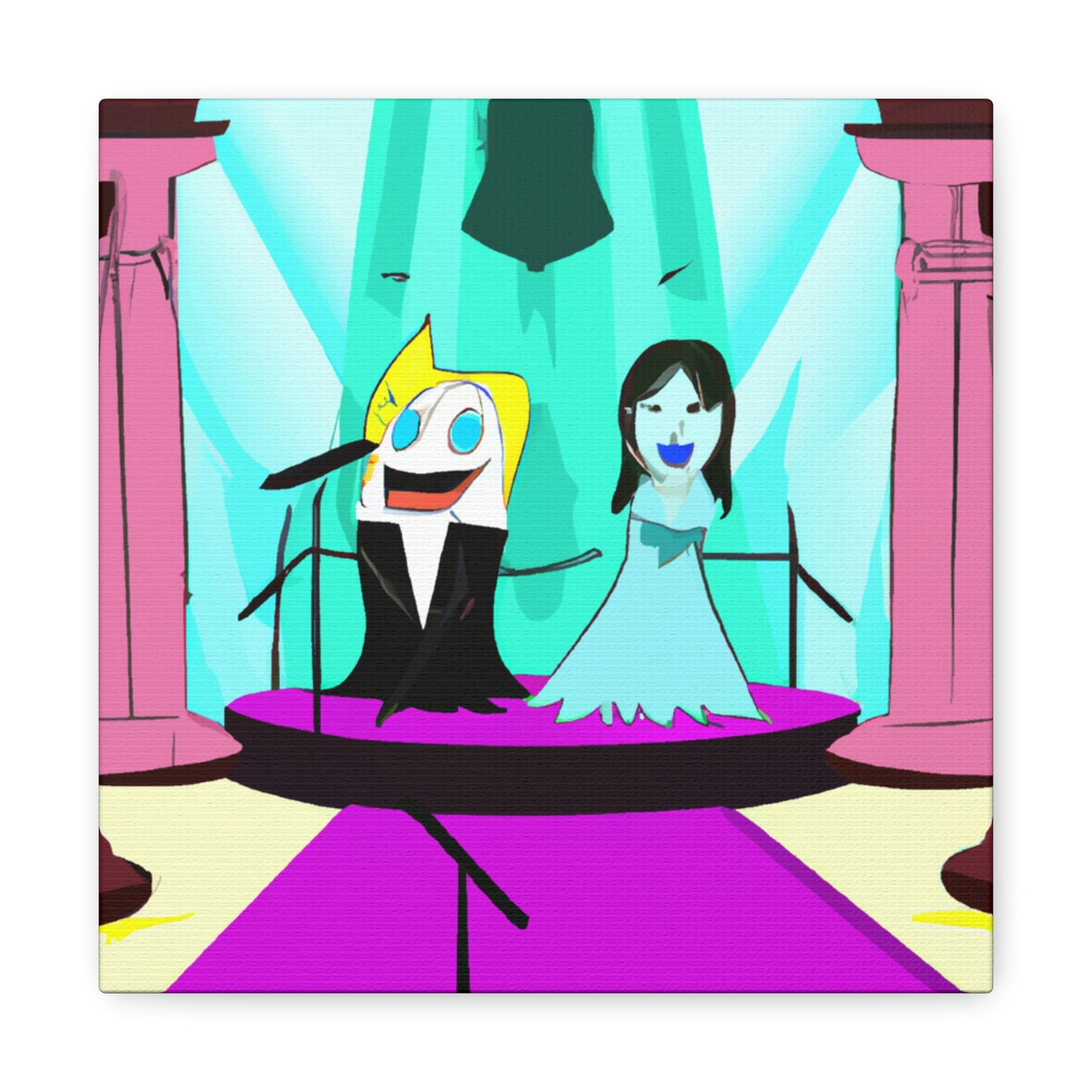 "The Haunted Castle Sing-Off" - The Alien Canva