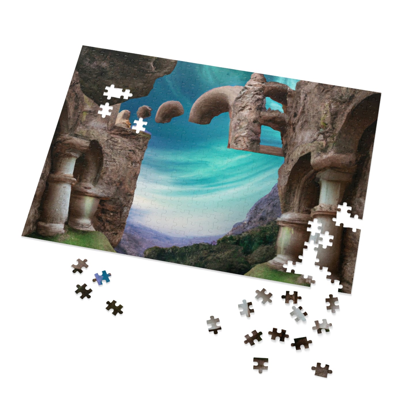 "The Forgotten Valley: Lost in the Ancients" - The Alien Jigsaw Puzzle