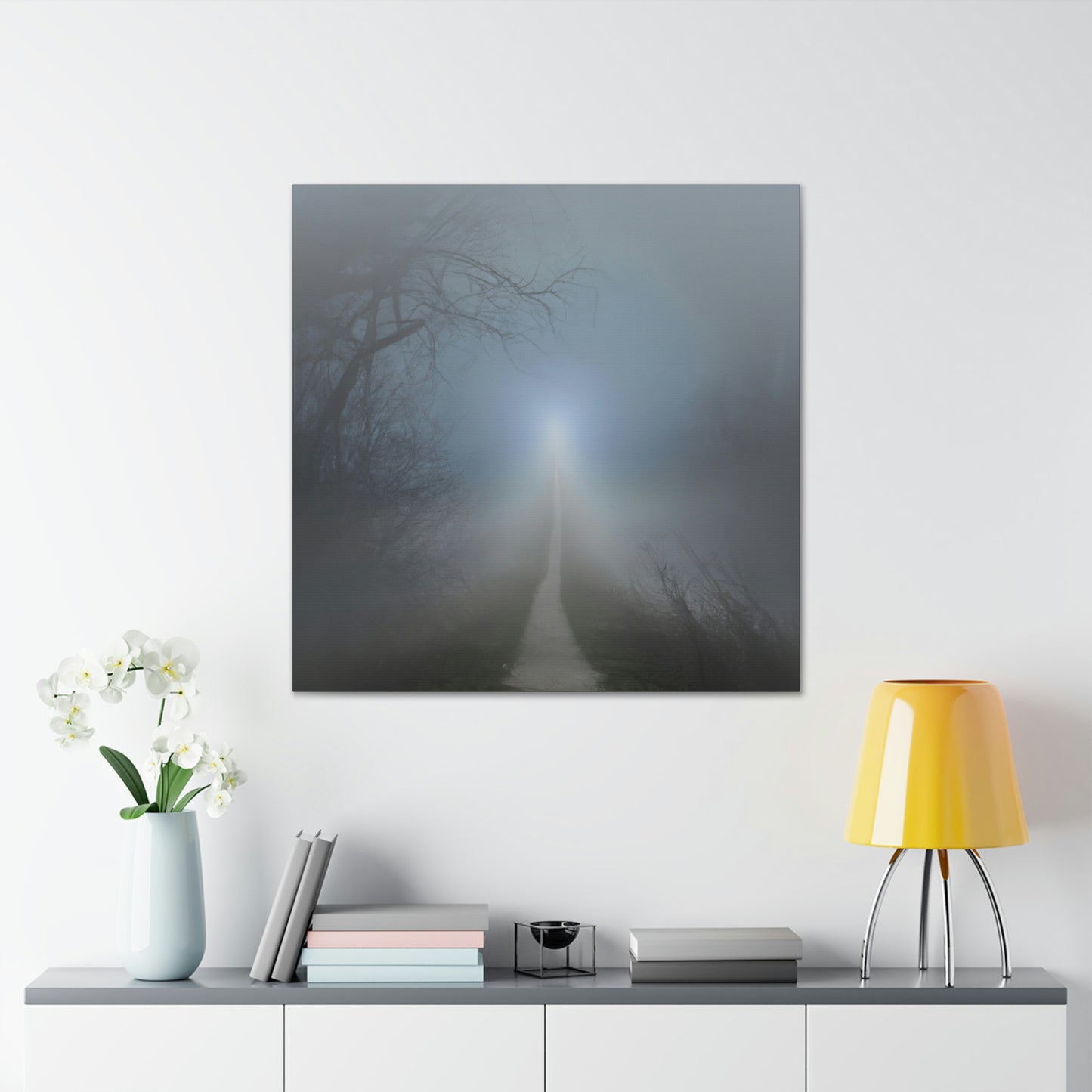 "The Misty Road of Uncertainty" - The Alien Canva