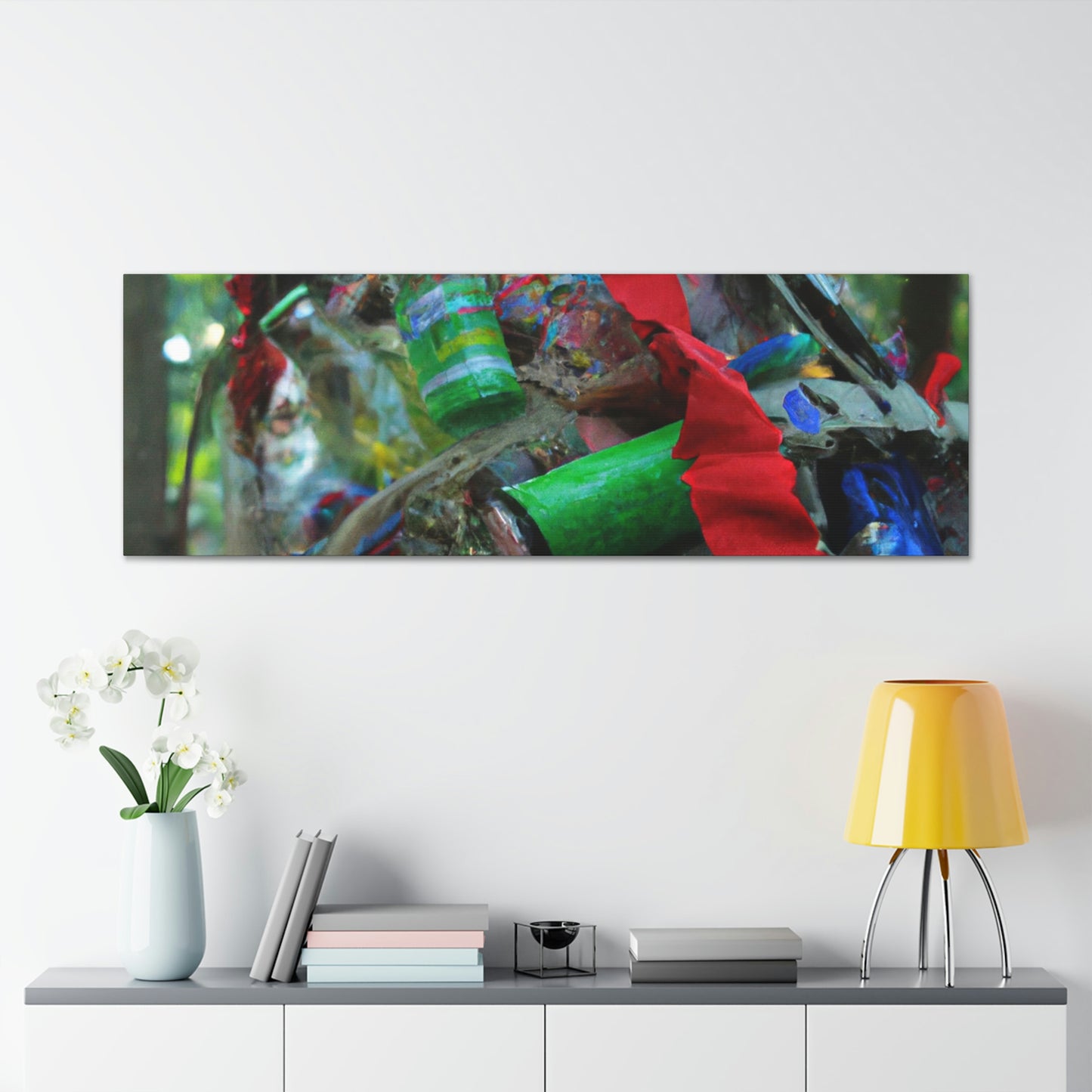 "My Life Recycled: A Reflection of Memories" - Canvas