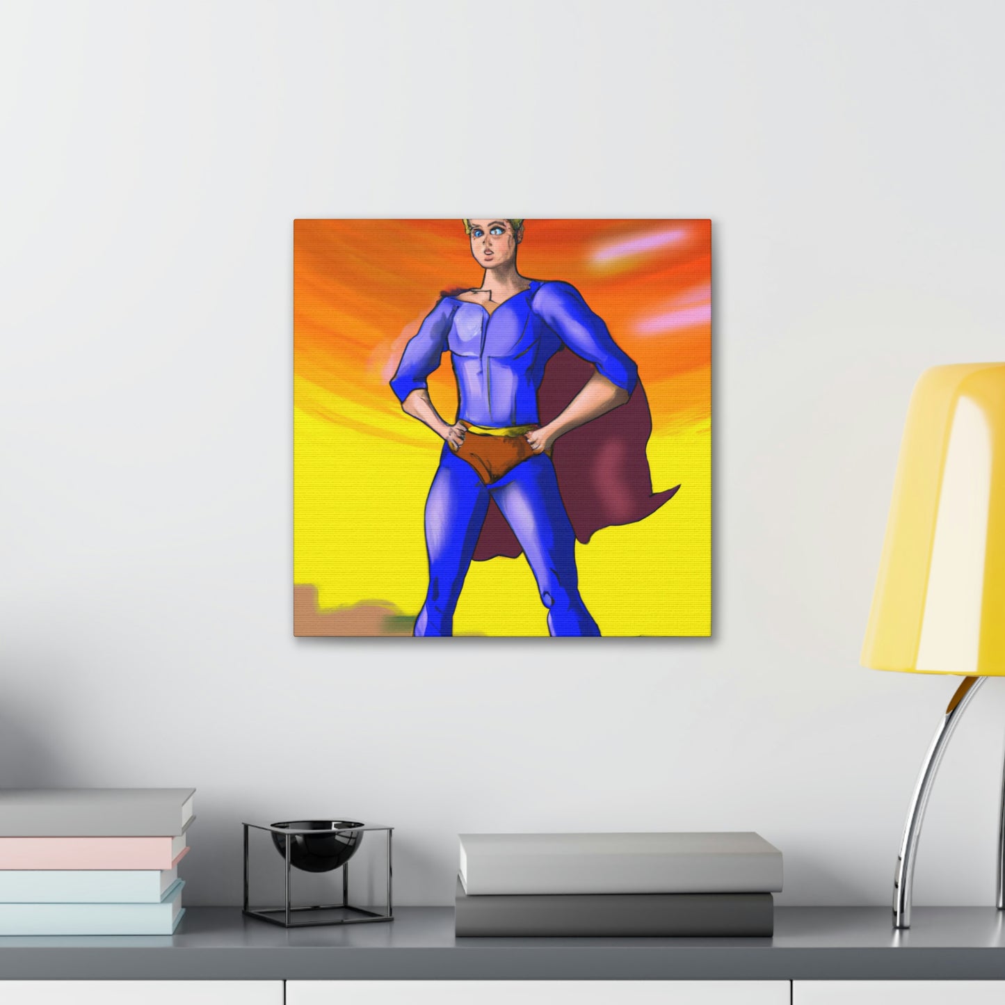 "SuperSelf: A Superhero Portrait" - The Alien Canva.