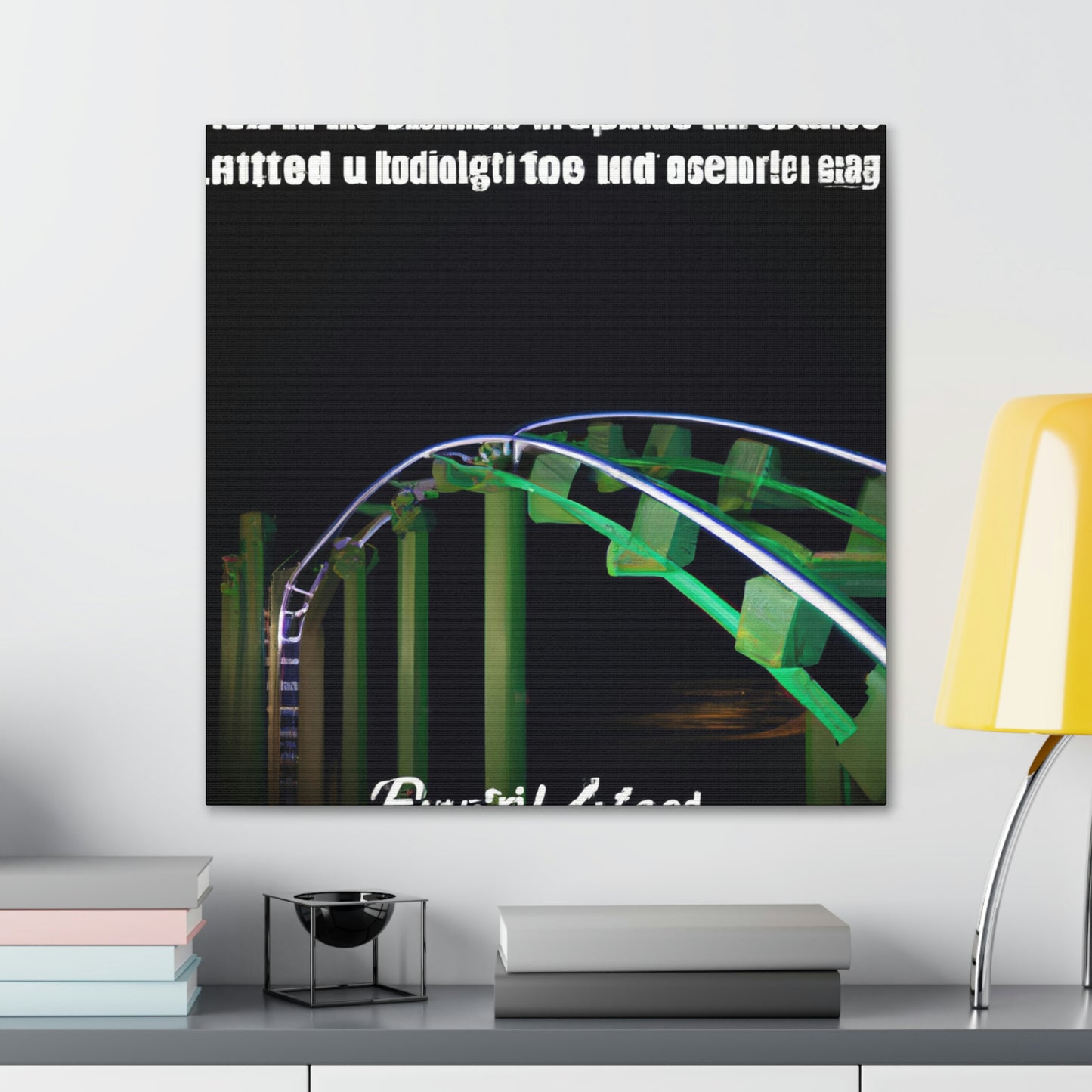 Artist Name: Roller Coaster Resilience - Canvas