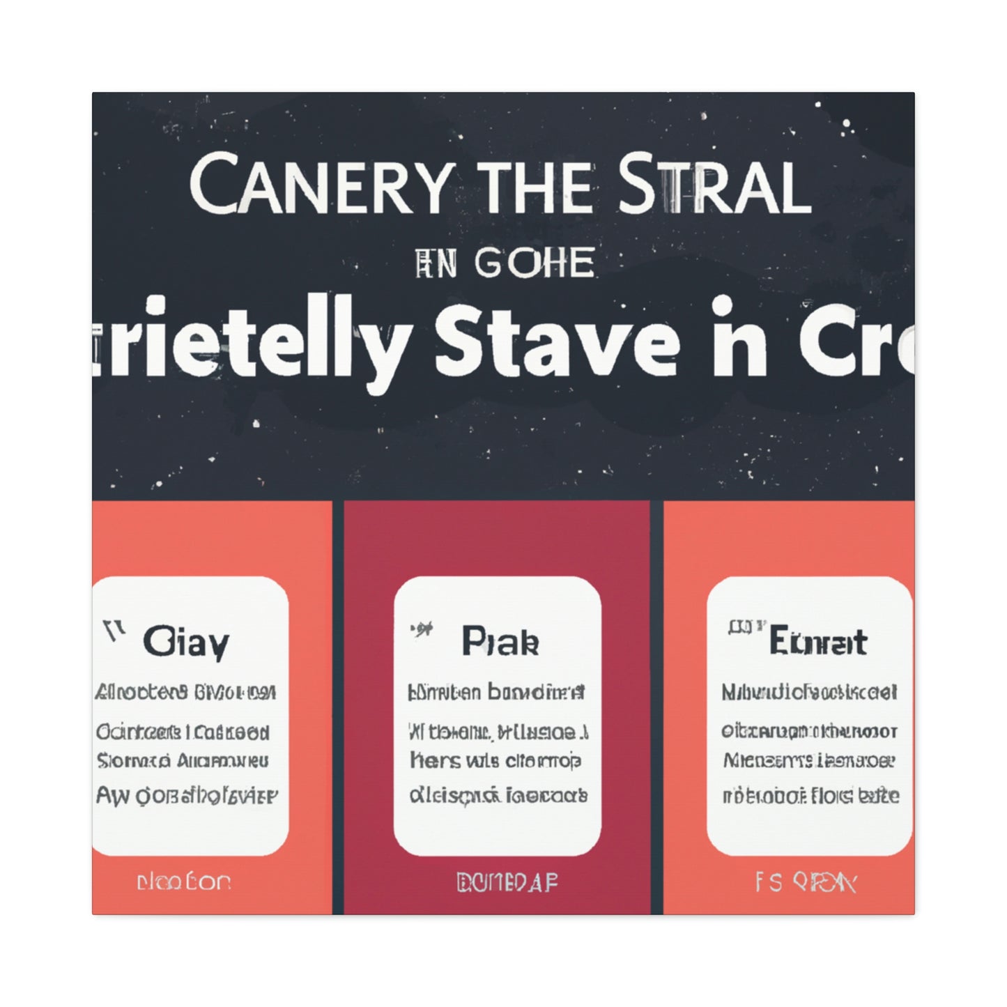 The Artist Name: Canva Success Story Creator - Canvas