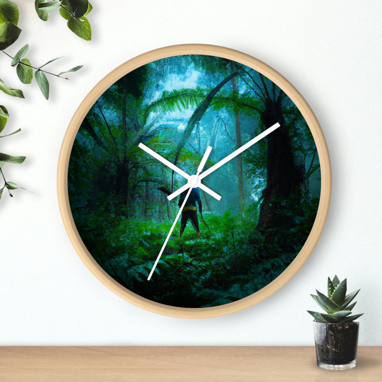 "Lost in the Unknown". - The Alien Wall Clock