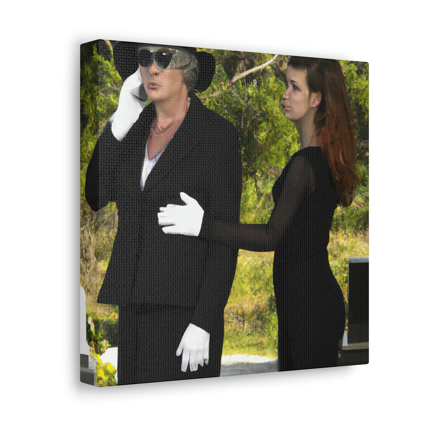 "The Funeral Director's Search" - The Alien Canva