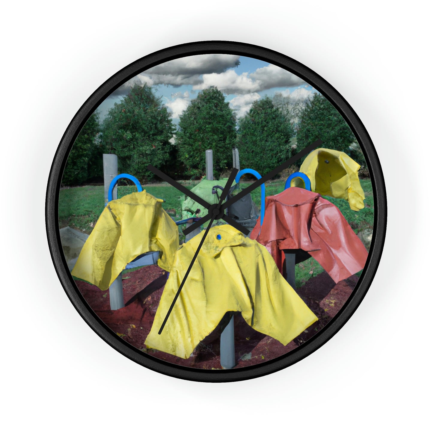 Empty Playground Blues: The Tale Of The Lost Rain Coats - The Alien Wall Clock