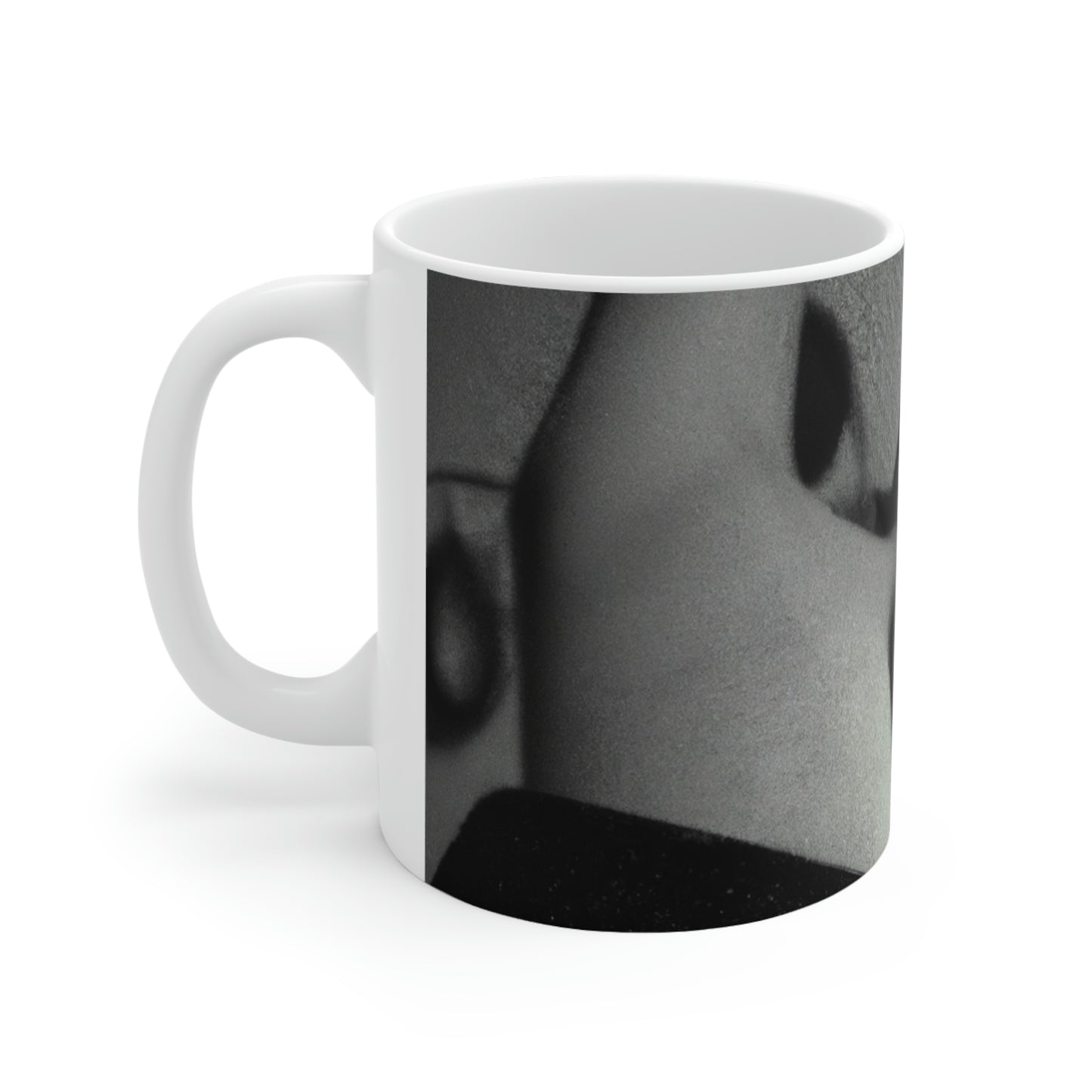 "The Burden of Time Travel" - The Alien Ceramic Mug 11 oz